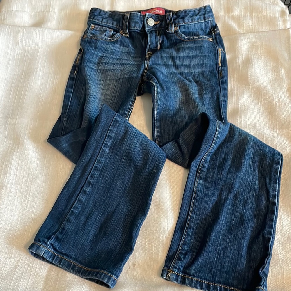 Old Navy Boot Cut girls size 8 slim jeans